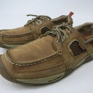 Sperry Top-Sider Suede Leather Comfort Used Shoes Footwear Men's Deck Sz 11.5